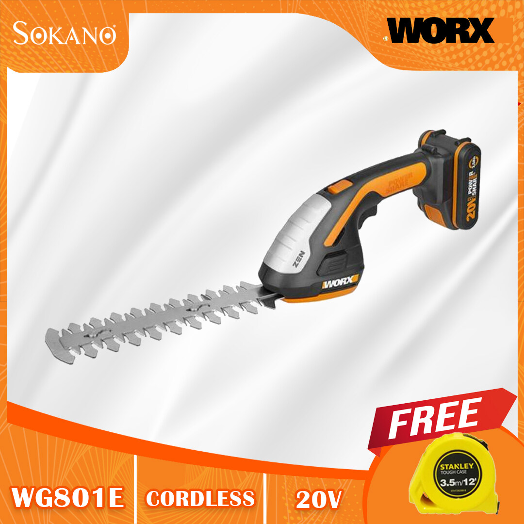 Worx Wg E Zen Cordless Shrub Grass Shear V Delivery Included