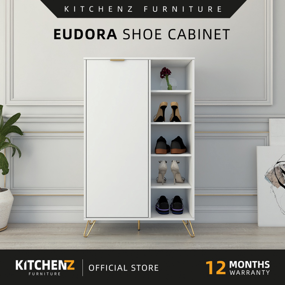 KitchenZ Eudora Series 3Ft Shoe With Door Kasut Shoe