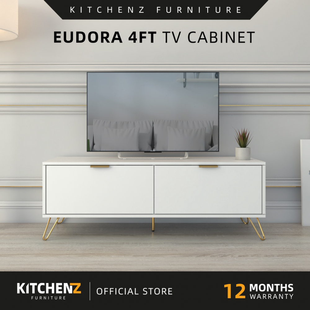 Kitchenz Eudora Series 4ft Tv Cabinet