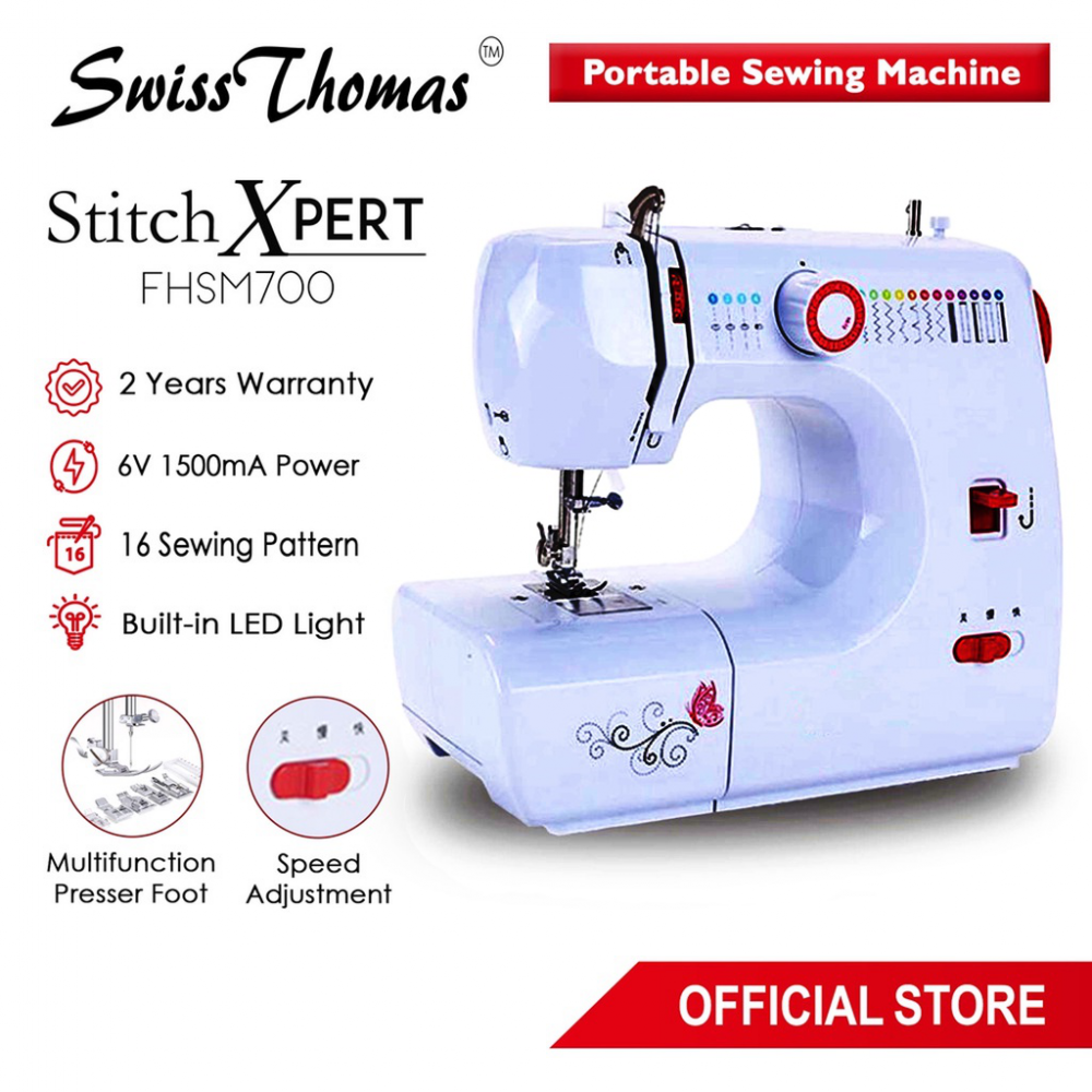 Fast Sewing. Electric Sewing Machine, Sewing Light Winding