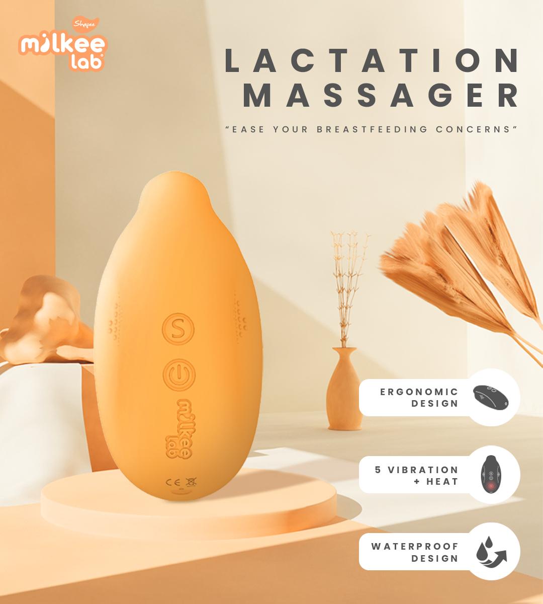 Seasonal Steal Milkee Lab Lactation Massager Subplace: Subscriptions Make  Life Easier, breastfeeding massager with heat