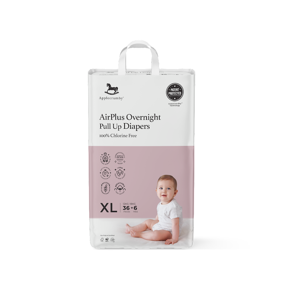 APPLECRUMBY AIRPLUS OVERNIGHT PULL UP DIAPERS XL36+6 (MEGA, 1 PACK) Subplace Subscriptions
