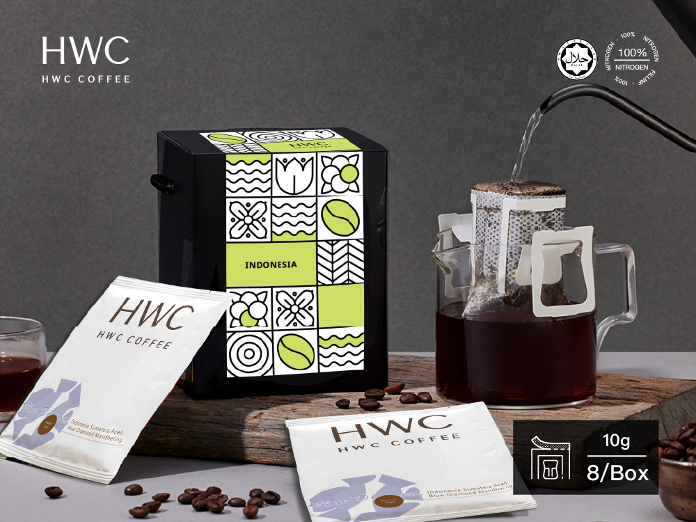 HWC Specialty Coffee Drip Bag Gift Box [ Indonesia Golden Mandheling ] Subplace Subscriptions