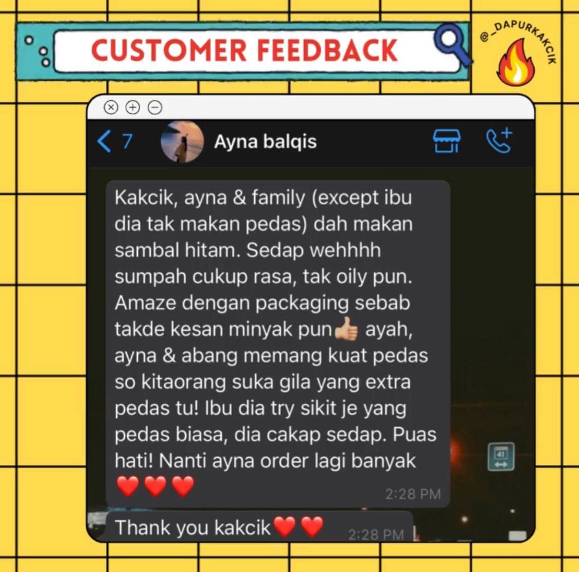 Customer Feedback