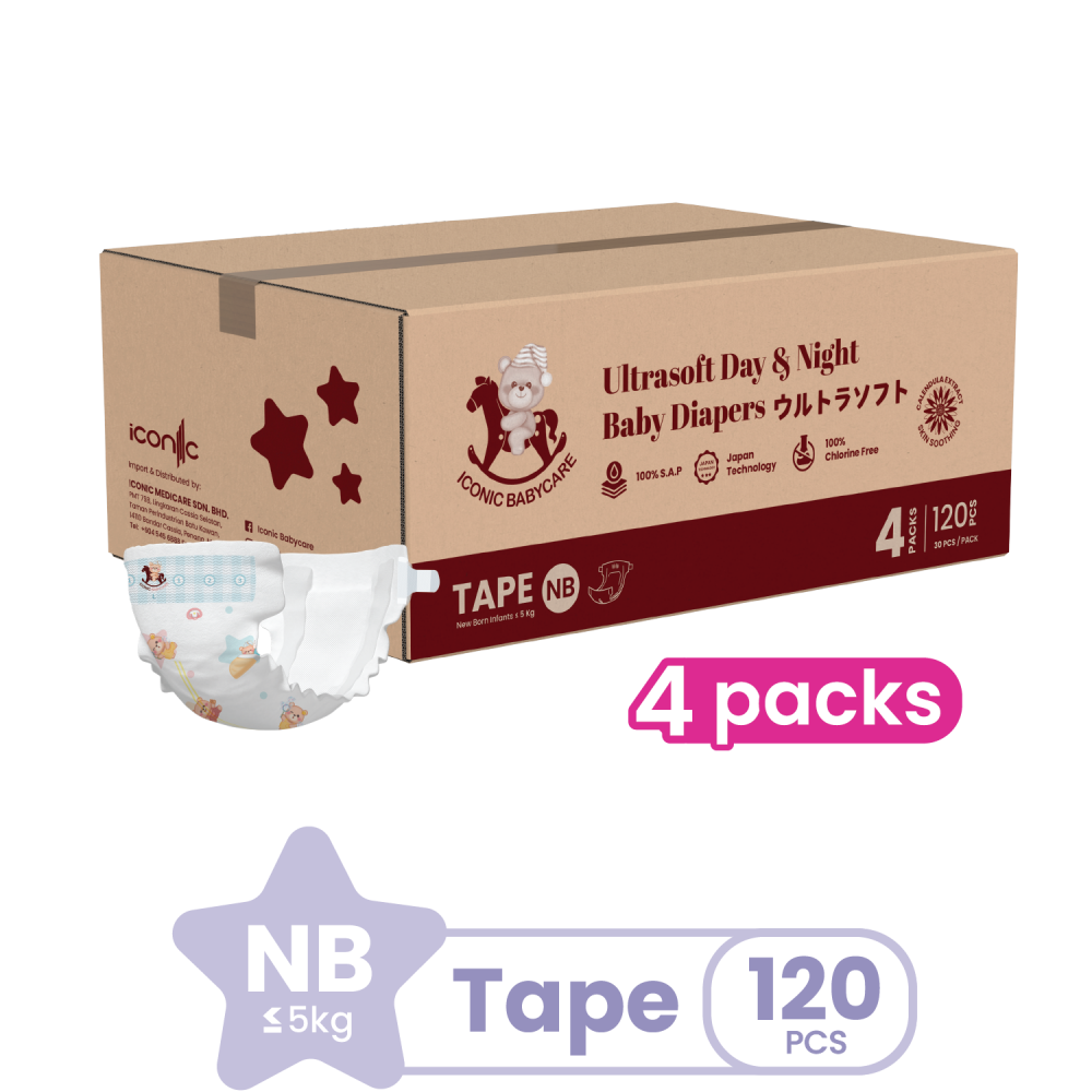 DIAPER - NB (120pcs)	