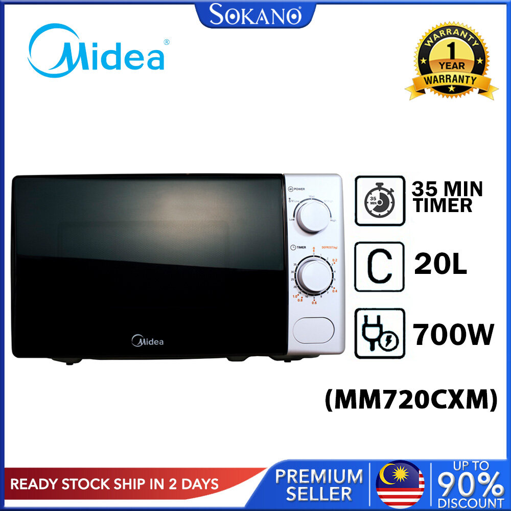 MIDEA 20L Microwave Oven (MM720CXM) (DELIVERY INCLUDED) | Subplace ...