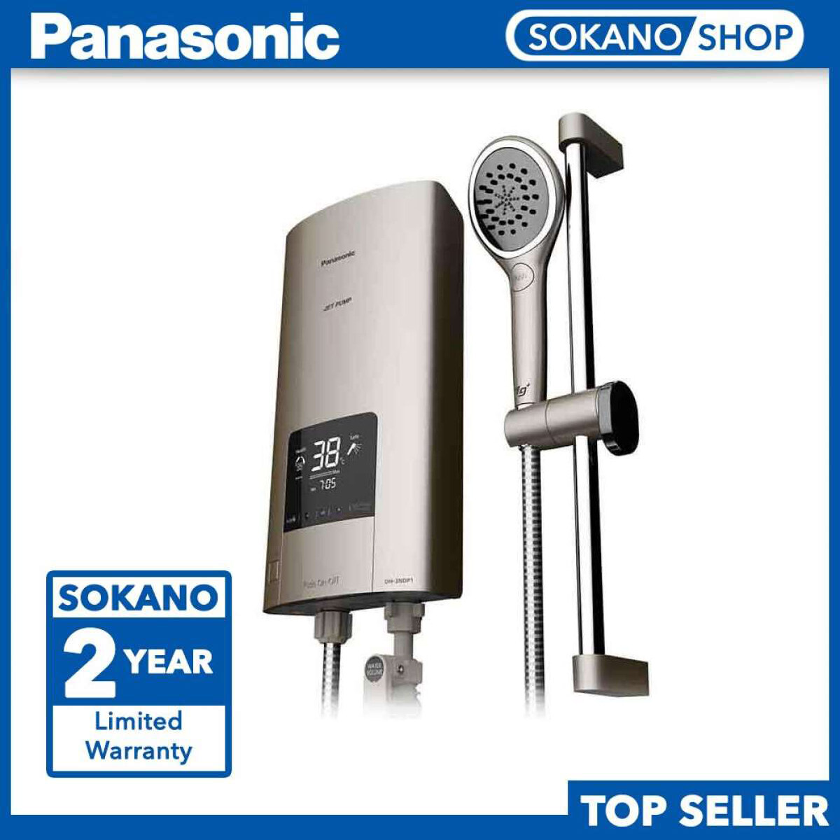 PANASONIC DH-3NDP1 WATER HEATER (JET PUMP) 3.6 KW DH-3NDP1MS (DELIVERY  INCLUDED) | Subplace: Subscriptions Make Life Easier